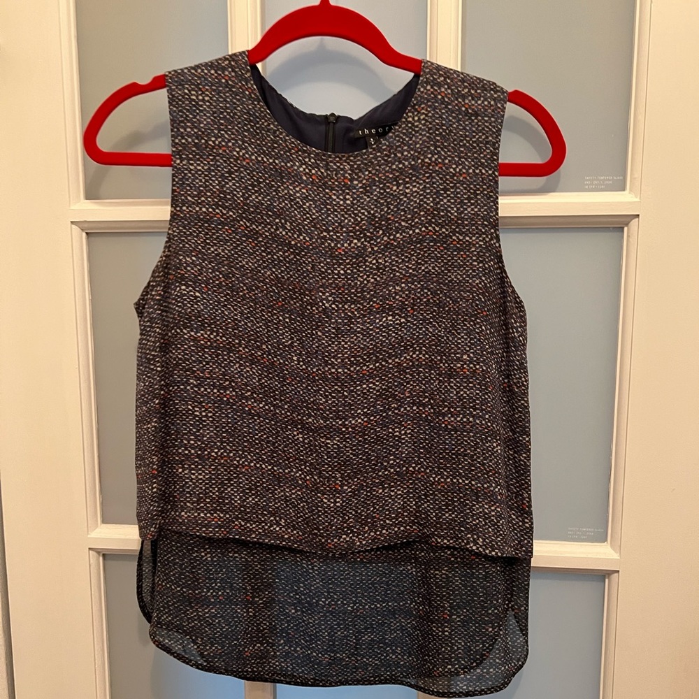 Theory sleeveless shirt